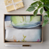 Colourful Flower Tissue Paper Tissuepapier (Geschenk)