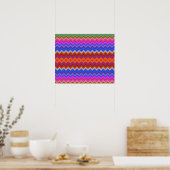 colourful poster design features a vibrant rainbow (Keuken)