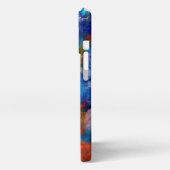 Colourful Telefoonnummer iPhone Hoesje (Linkerkant)