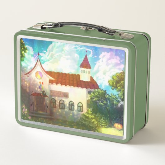 Colourful Wonderful Lunchbox with digital art (Dos)