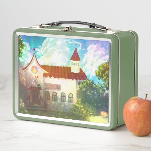 Colourful Wonderful Lunchbox with digital art (En situation)