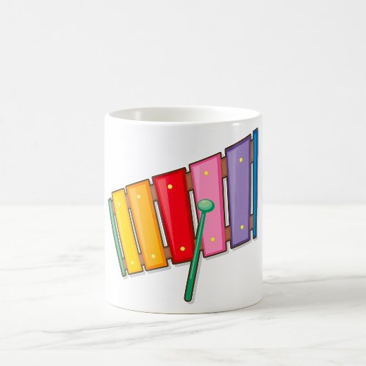 Colourful Xylophone Instrument Coffee Mug