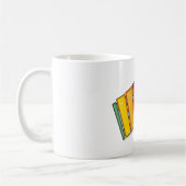 Colourful Xylophone Instrument Coffee Mug (Gauche)