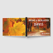 Colours d'automne Mariage livre d'hôtes (Complet)