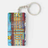 Colours of Saint-Tropez Keychain by Lisa Lorenz (achterkant)