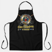 Colquhoun Crest Badge Schort (Voorkant)