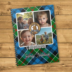 Colquhoun familiefotocollage notitieboek