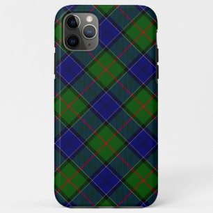 Colquhoun tartan blauw groen iPhone 11 pro max hoesje