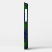 Colquhoun tartan blauw groen Case-Mate iPhone case (Achterkant / Links)