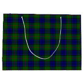 Colquhoun tartan blauw groen large cadeautasje (Achterkant)