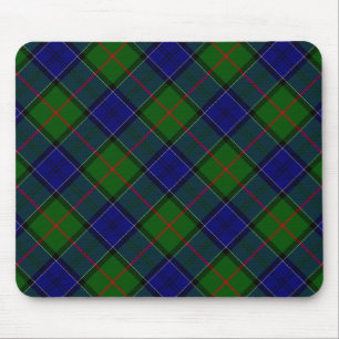 Colquhoun tartan blauw groen ruit muismat