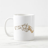 Colt Python 357 magnum sketch Koffiemok (Links)