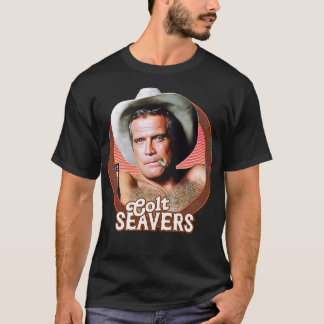 Colt Seavers 80s Retro Design T-shirt