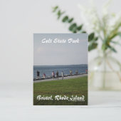 Colt State Park, Rhode Island Carte postale (Debout devant)