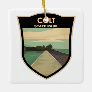 Colt State Park Rhode Island  Keramisch Ornament