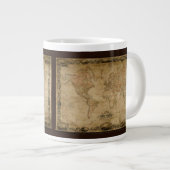 Colton's Old World Map Jumbo Soup Mug (Devant droit)