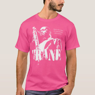 Coltrane Jazz Wijsheid Saxofonist Musicus (1-kleur T-shirt