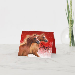 COLTS BOGO "Paix" Carte de Noël