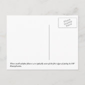 Coltsfoot Briefkaart (Achterkant)