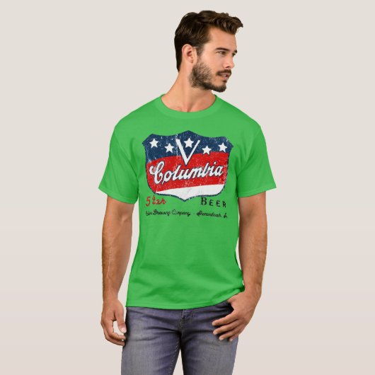 Columbia Beer T-shirt (Voorkant volledig)