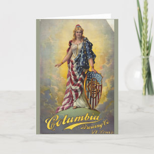Columbia Brewing Co. Poster Kaart