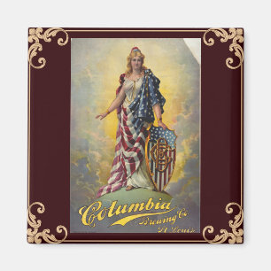 Columbia Brewing Co. Poster Magneet