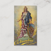 Columbia Brewing Co. Poster Visitekaartje (Achterkant)