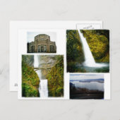 Columbia briefkaart oregon (Voorkant / Achterkant)