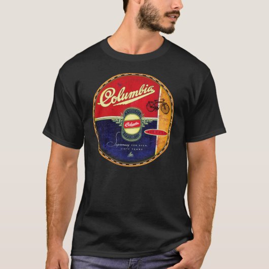 Columbia Fietsteken T-shirt (Voorkant)