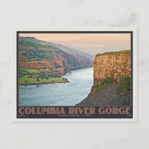 Columbia Gorge - Rowena Plateau B Briefkaart
