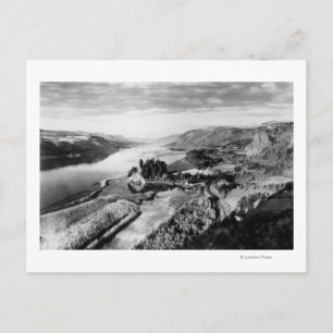 Columbia Gorge Uitzicht Foto Briefkaart