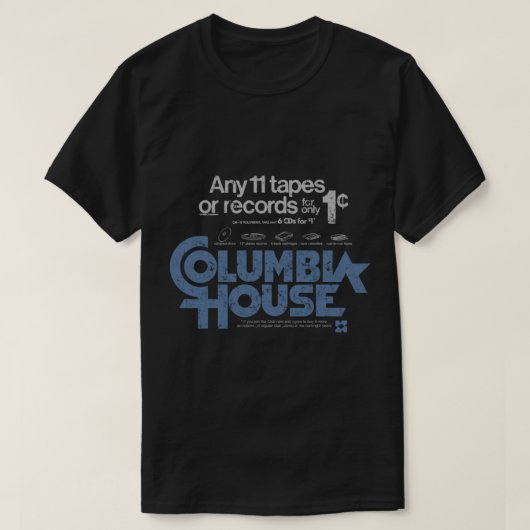 Columbia House Tri-blend T-Shirt (Design devant)