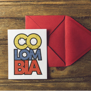 Columbia Metal Wall Art Briefkaart