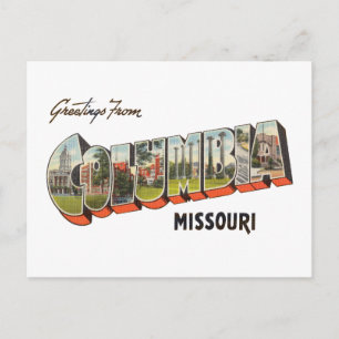 Columbia Missouri Briefkaart