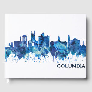Columbia Missouri Skyline Blue Gastenboek