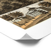 Columbia, MO Panorama Map - 1869 Poster (Hoek)