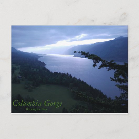 Columbia River Gorge Briefkaart (Voorkant)