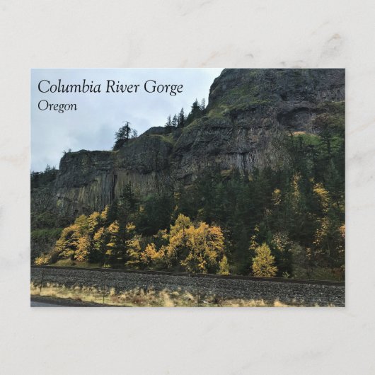 Columbia River Gorge, carte postale de l'Oregon (Devant)