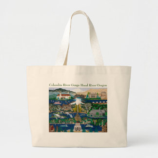 Columbia River Gorge Grote Canvas tas