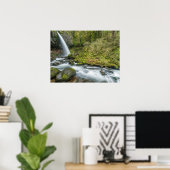 Columbia River Gorge, Ponytail Herfsten Poster (Thuiskantoor)