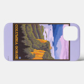 Columbia River Gorge Scene met Crown Point Case-Mate iPhone Case (Achterkant (horizontaal))