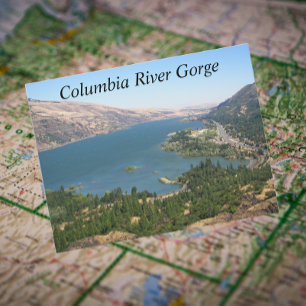 Columbia River Gorge Travel Photo Briefkaart