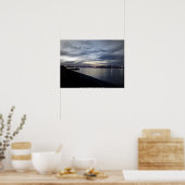 columbia River, lewis en clark bridge, zonsonderga Poster (Keuken)