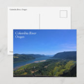 Columbia River, Oregon Briefkaart (Voorkant / Achterkant)