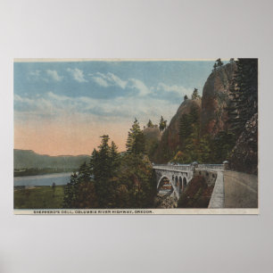Columbia River, Oregon Poster