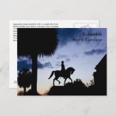 Columbia, SC Briefkaart (Voorkant / Achterkant)
