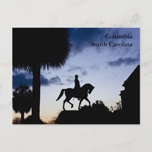 Columbia, SC Briefkaart (Voorkant)
