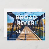 Columbia, SC Briefkaart (Voorkant / Achterkant)