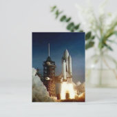 Columbia Shape Shuttle Briefkaart (Staand voorkant)