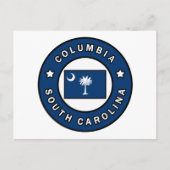 Columbia South Carolina Briefkaart (Voorkant)